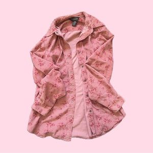 y2k pink floral jacket perfect for spring